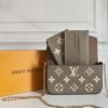 Pochette Félicie Monogram Empriente Grey