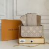 Pochette Félicie Monogram Empriente Beige
